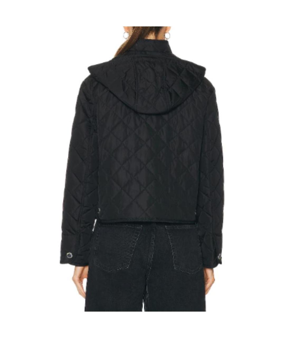 BURBERRY Черная куртка, фото 2