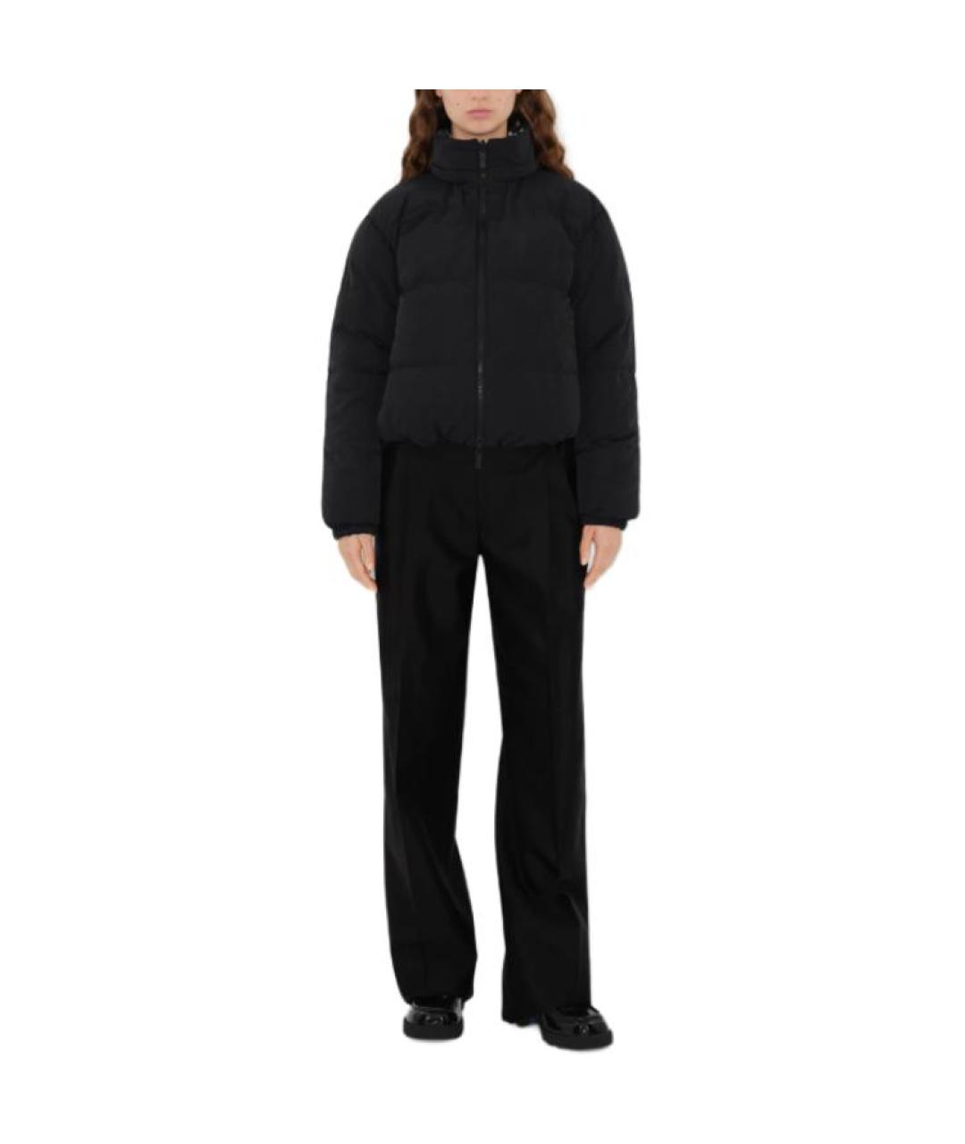 BURBERRY Зеленый пуховик, фото 3