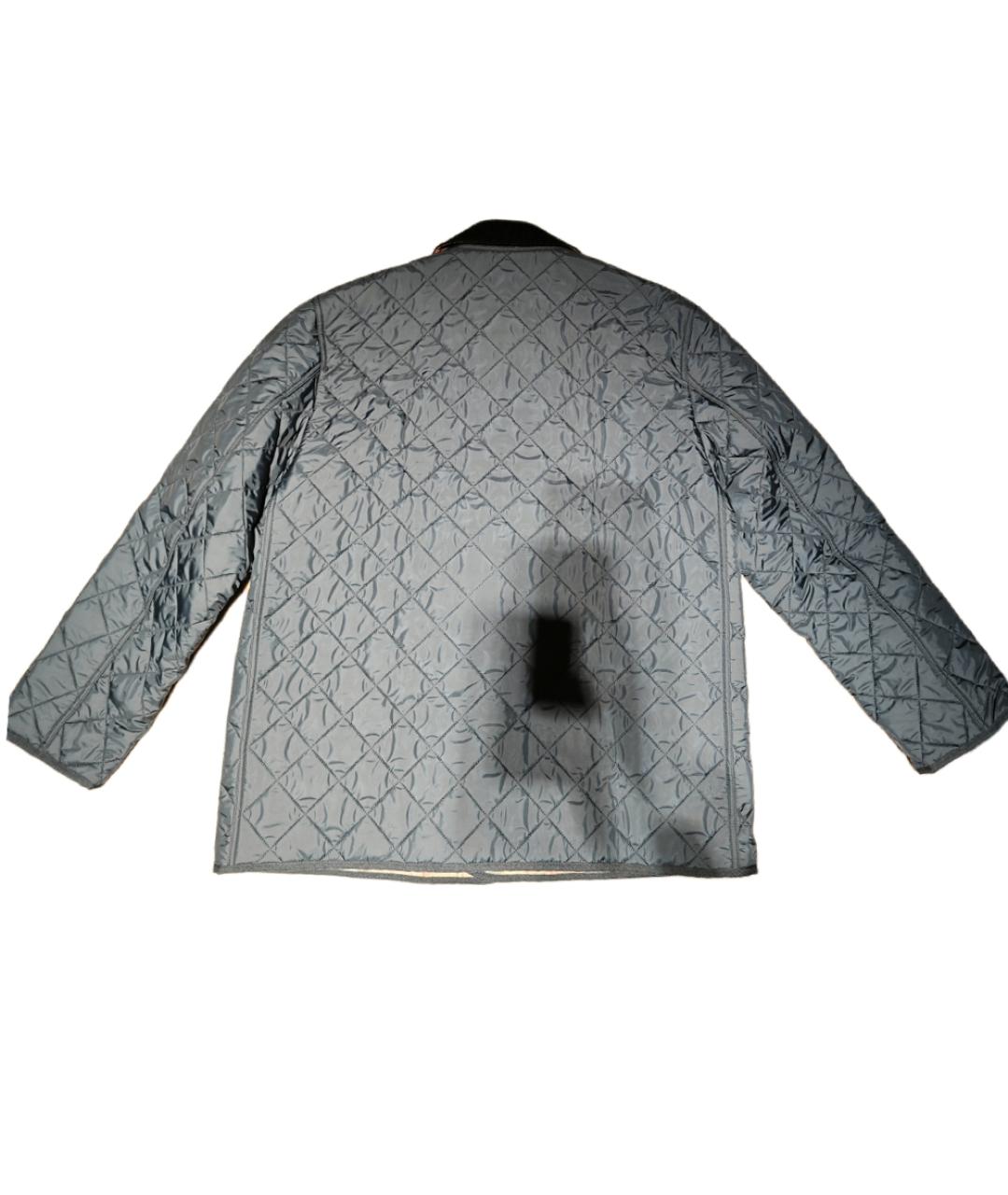 BURBERRY Темно-синий пуховик, фото 2