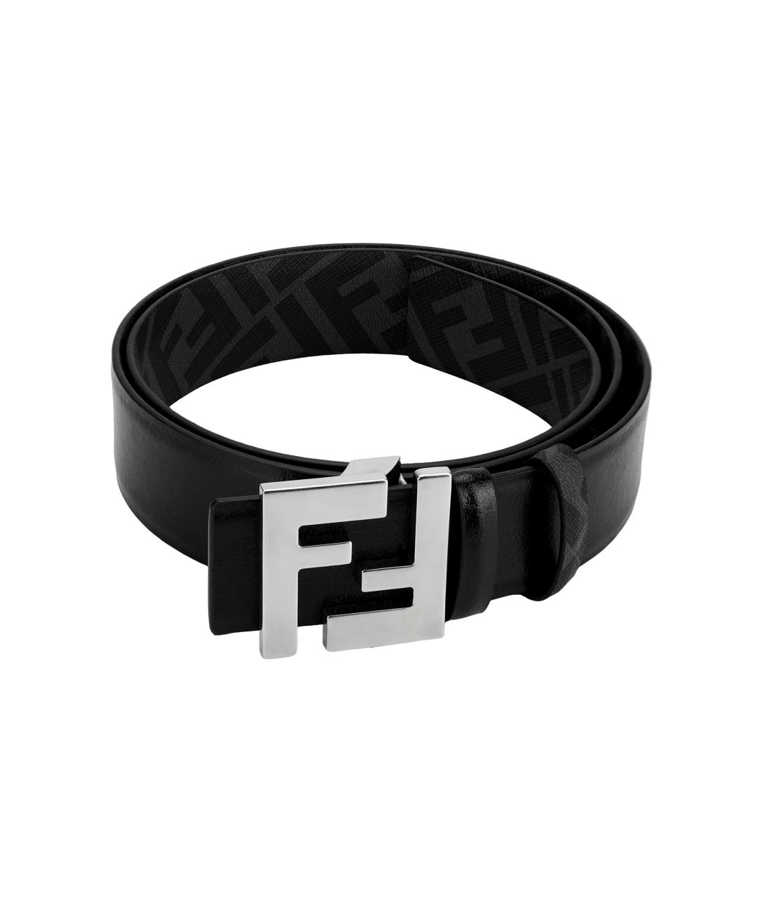 FENDI Черный ремень, фото 2