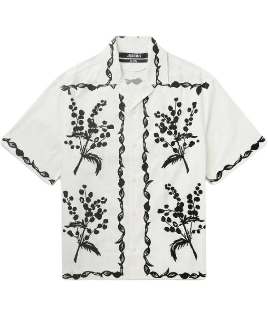 JACQUEMUS Белая футболка, фото 1