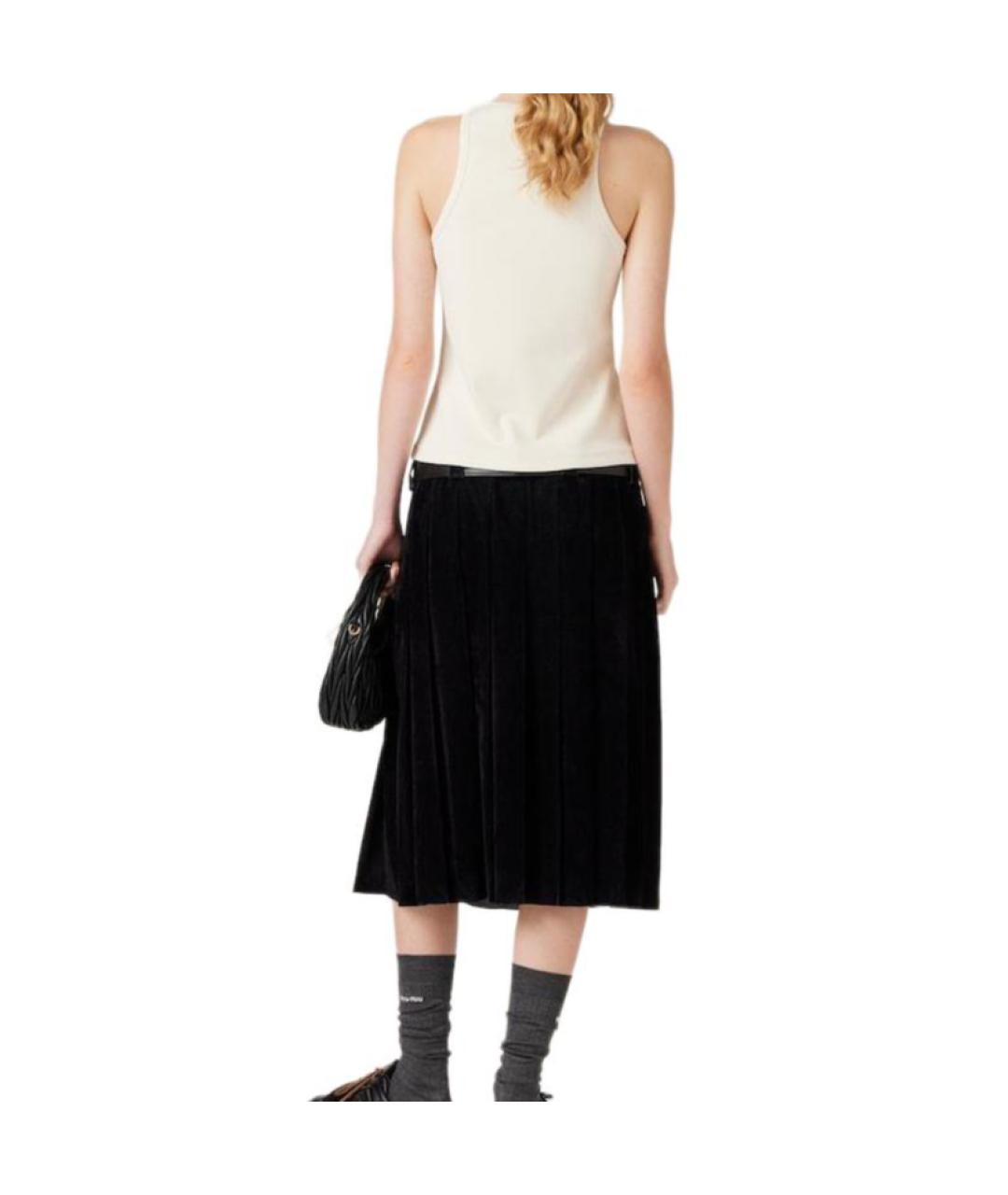 MIU MIU Бежевая майка, фото 3