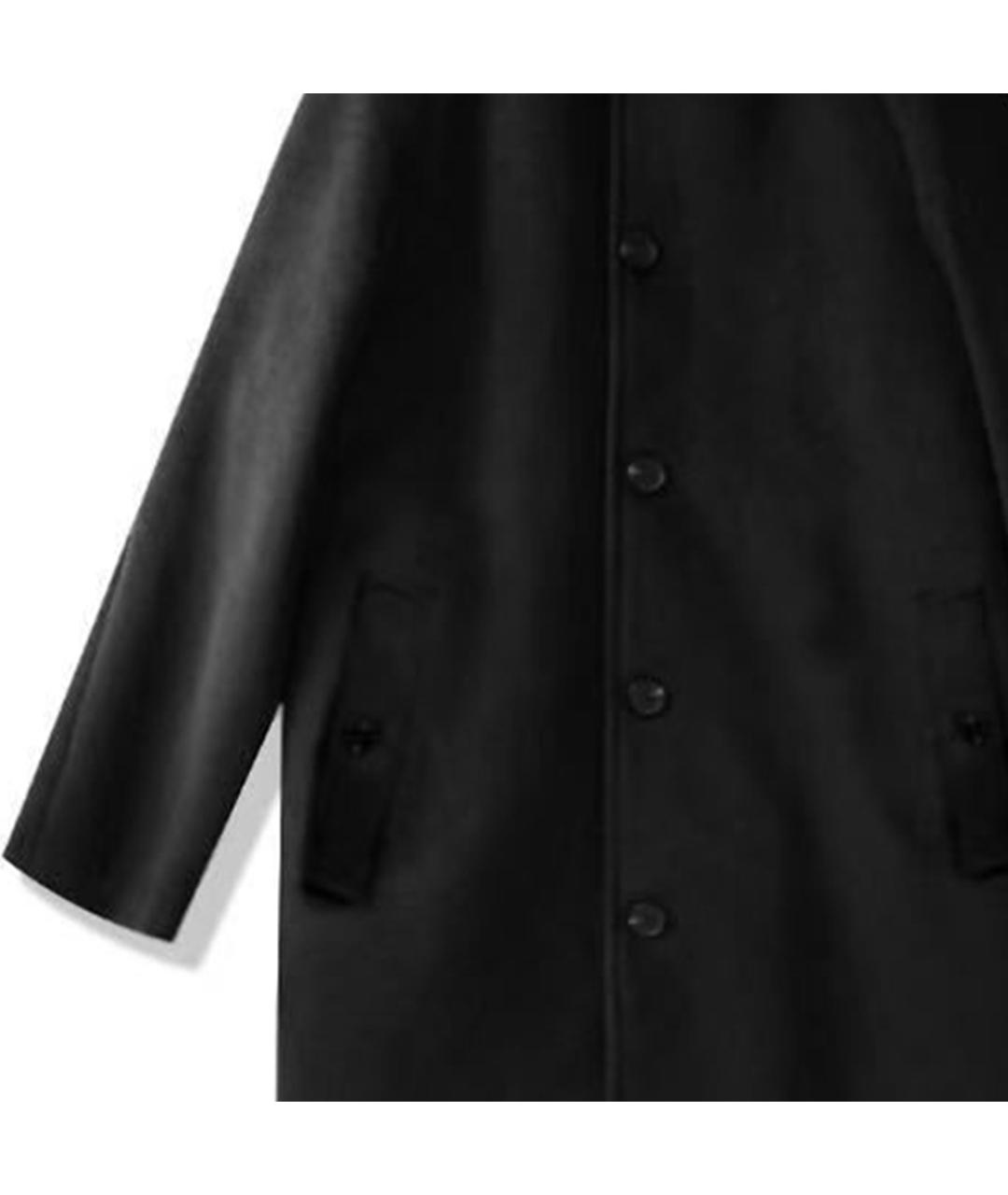 BURBERRY Черное пальто, фото 4