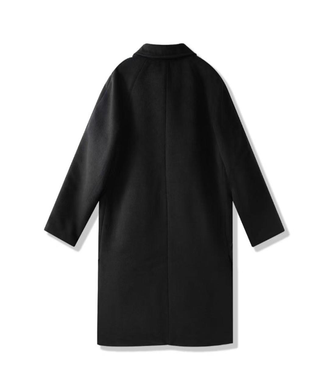 BURBERRY Черное пальто, фото 2