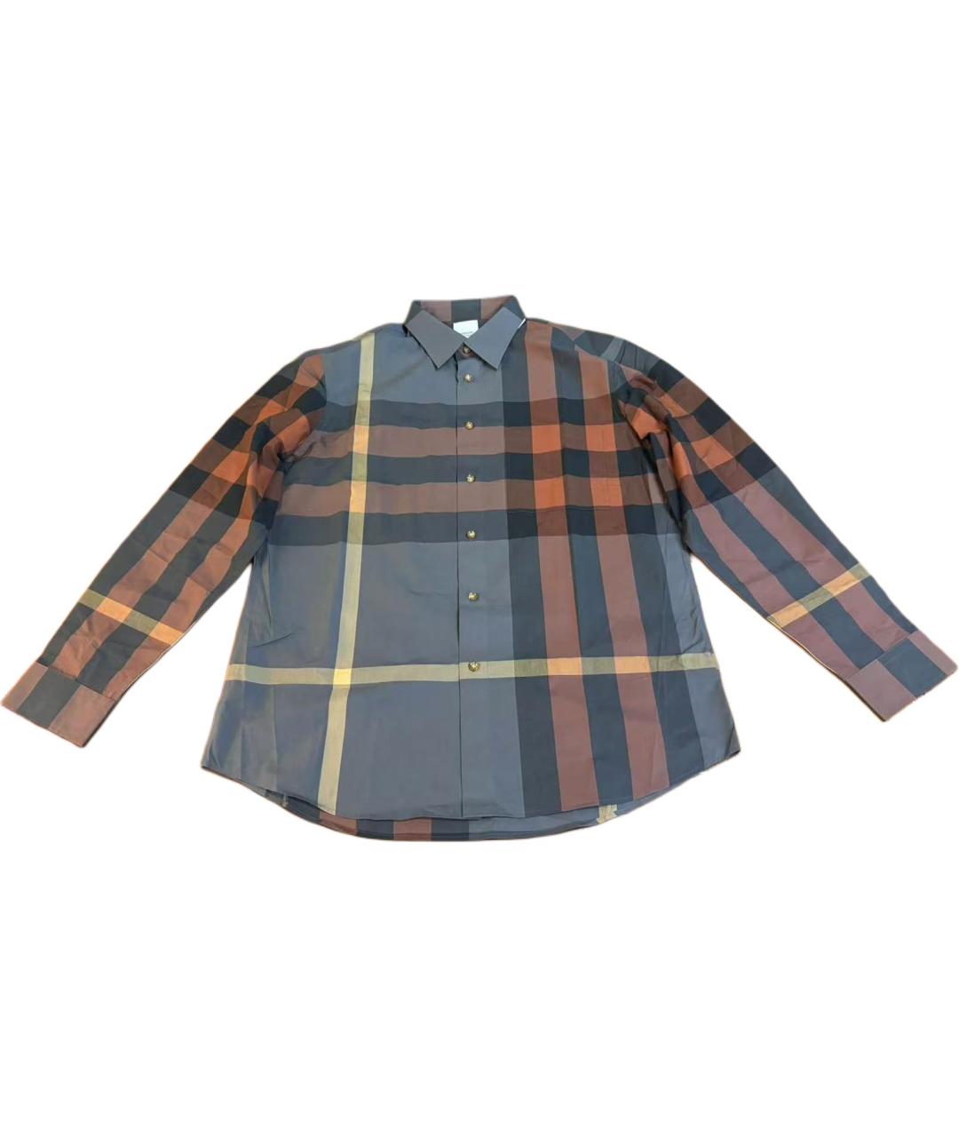 BURBERRY Мульти хлопковая кэжуал рубашка, фото 1
