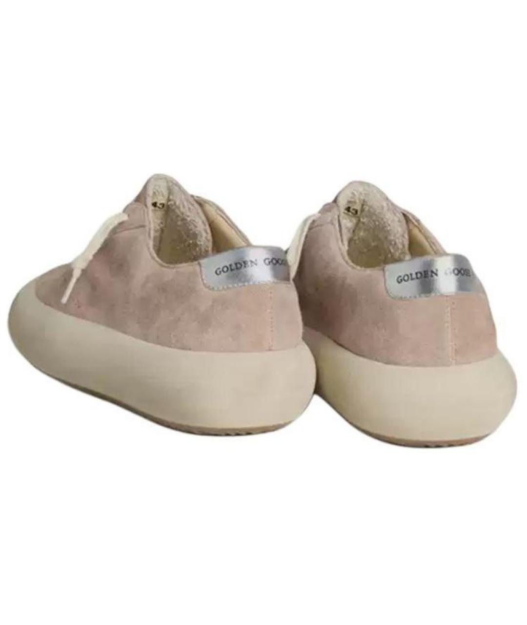 GOLDEN GOOSE DELUXE BRAND Розовые замшевые кеды, фото 2