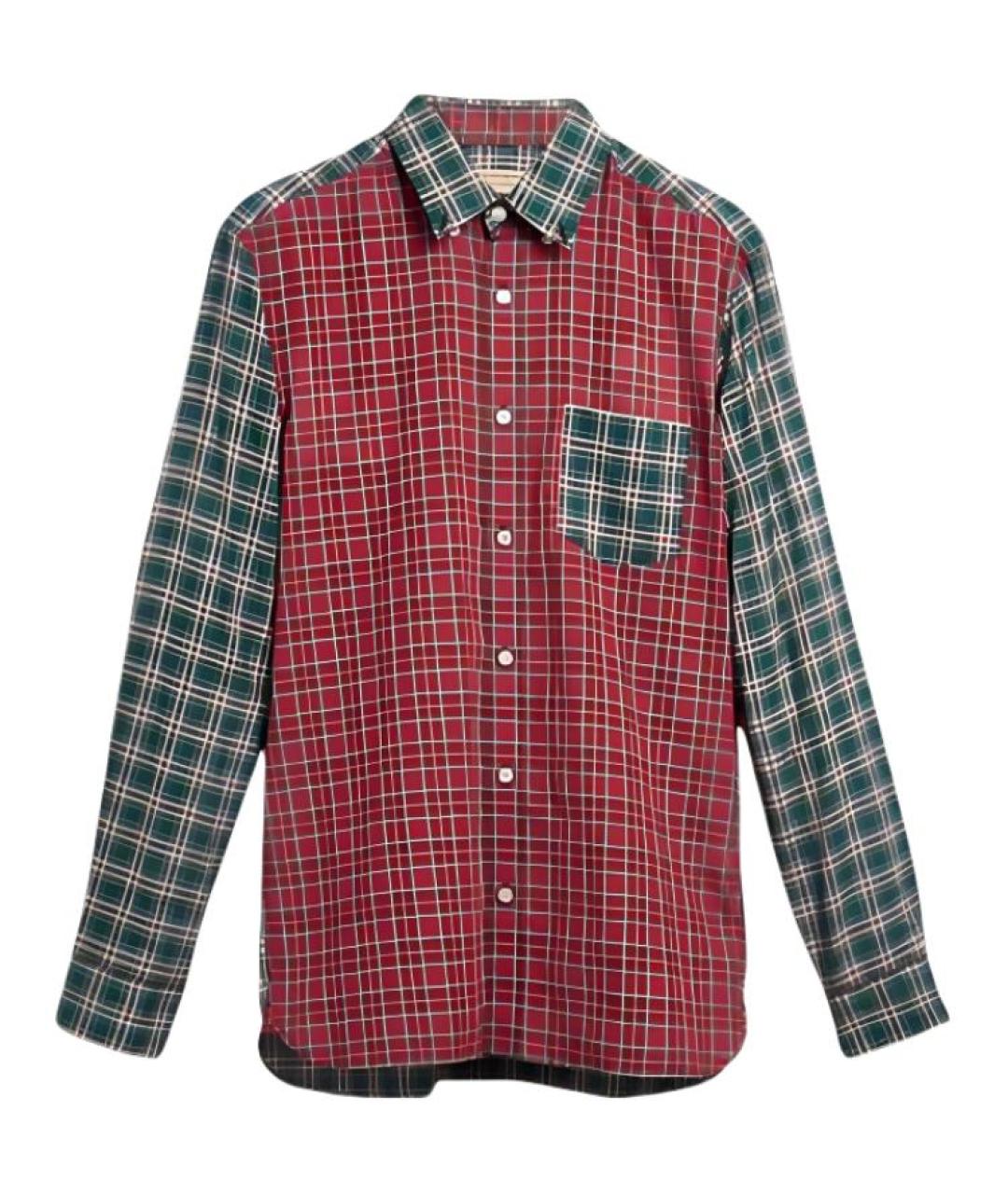 BURBERRY Мульти хлопковая кэжуал рубашка, фото 1