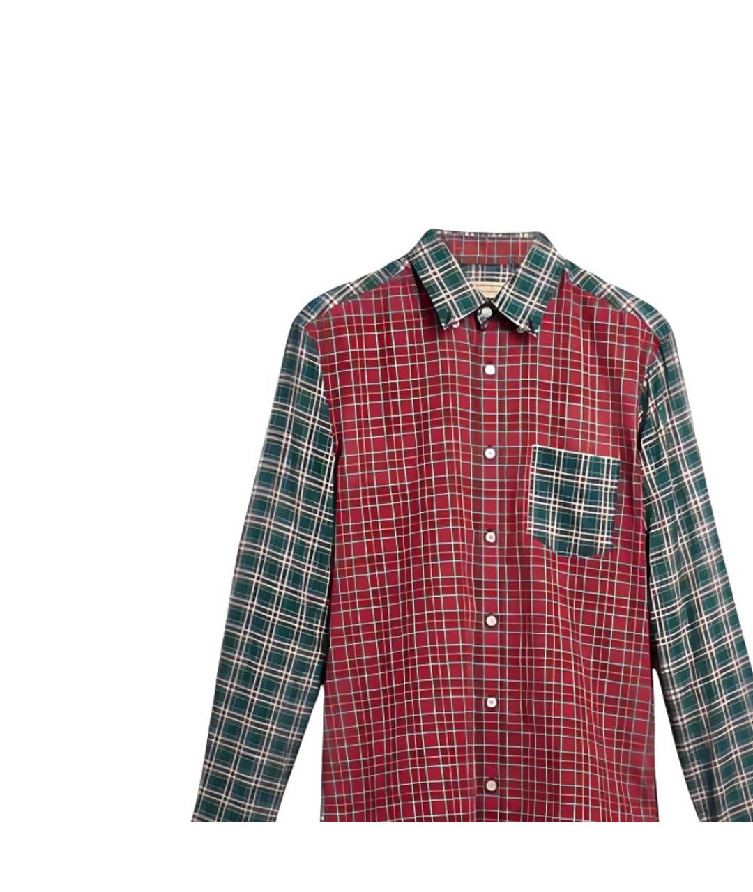 BURBERRY Мульти хлопковая кэжуал рубашка, фото 5