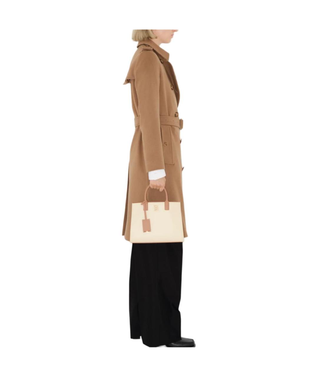 BURBERRY Коричневое пальто, фото 4