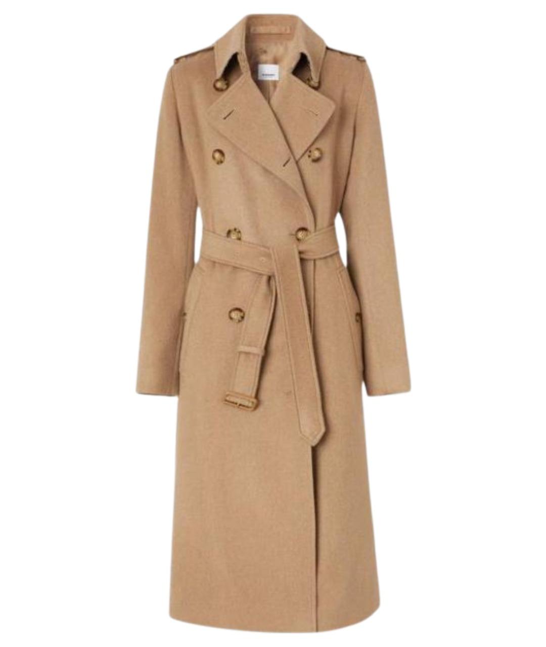 BURBERRY Коричневое пальто, фото 1