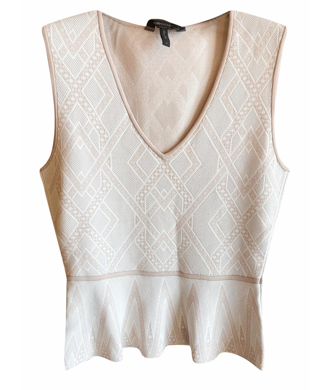 BCBG MAXAZRIA Розовая вискозная майка, фото 1