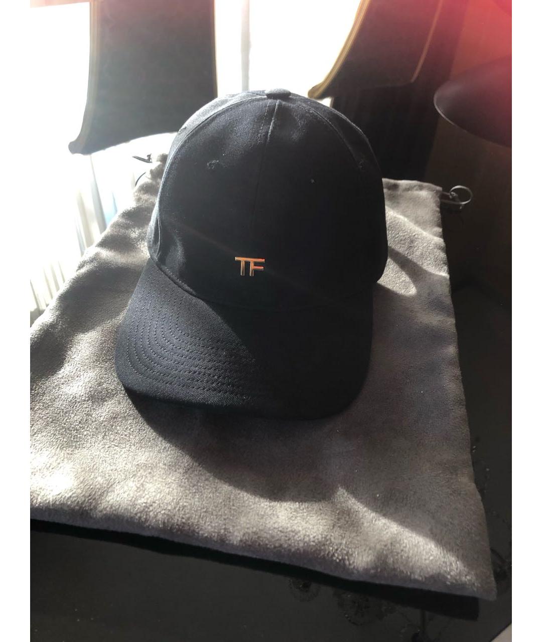 TOM FORD Черная кепка, фото 6