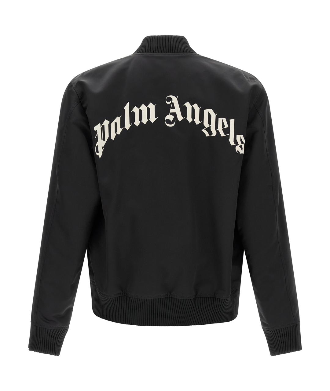 PALM ANGELS Черная полиамидовая парка, фото 2