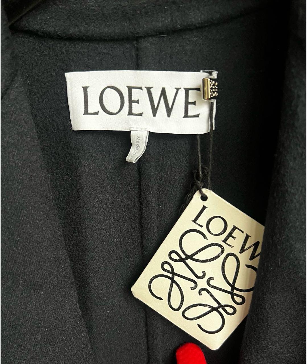 LOEWE Темно-синее пальто, фото 5