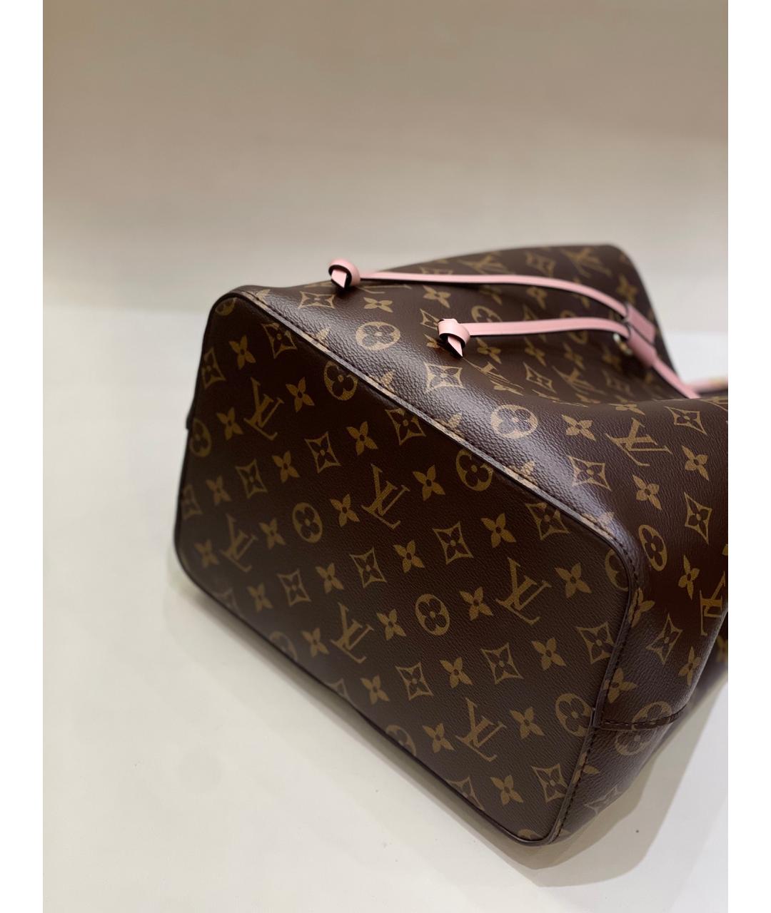 LOUIS VUITTON Коричневая сумка тоут, фото 5