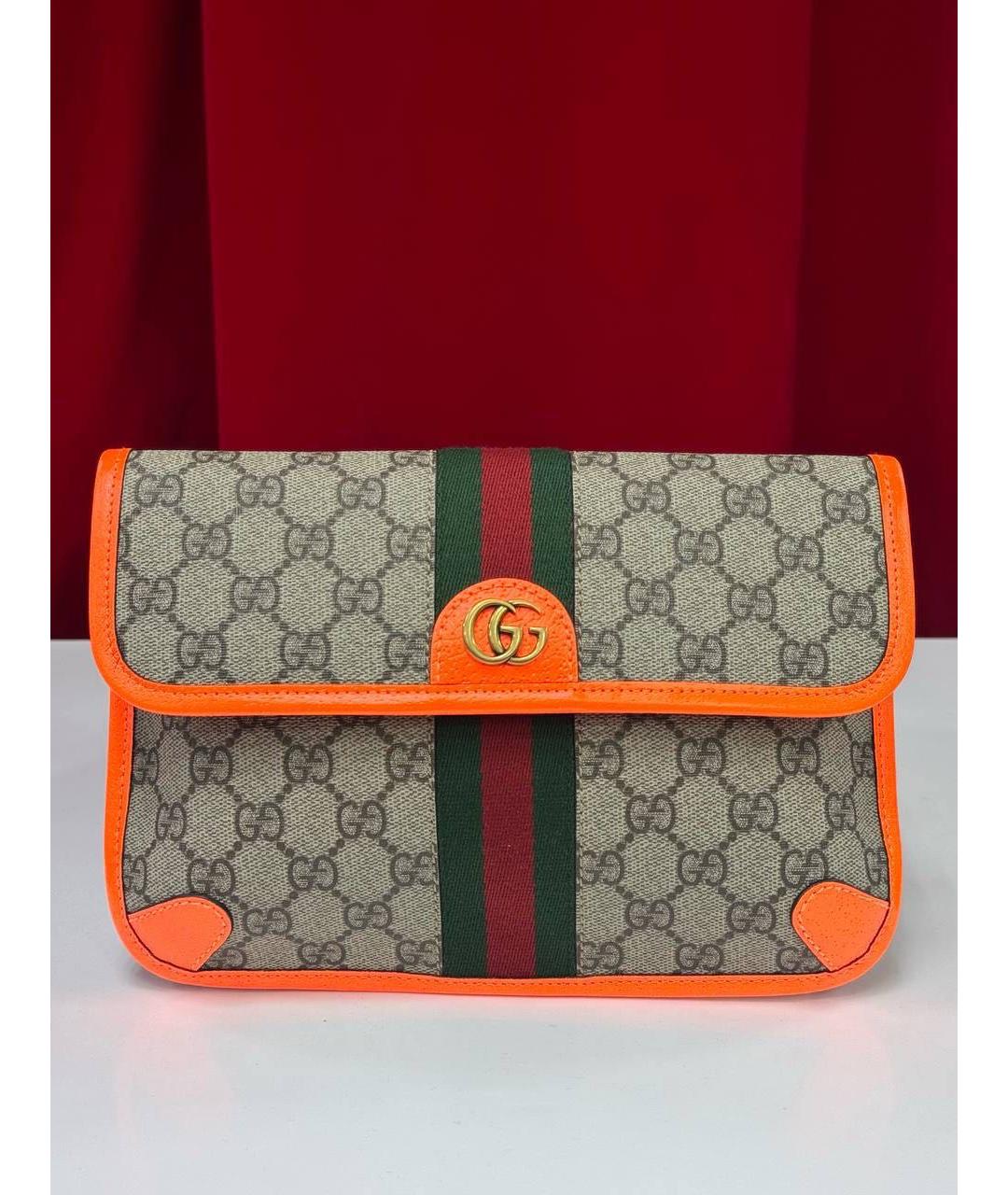 GUCCI Кожаная поясная сумка, фото 5