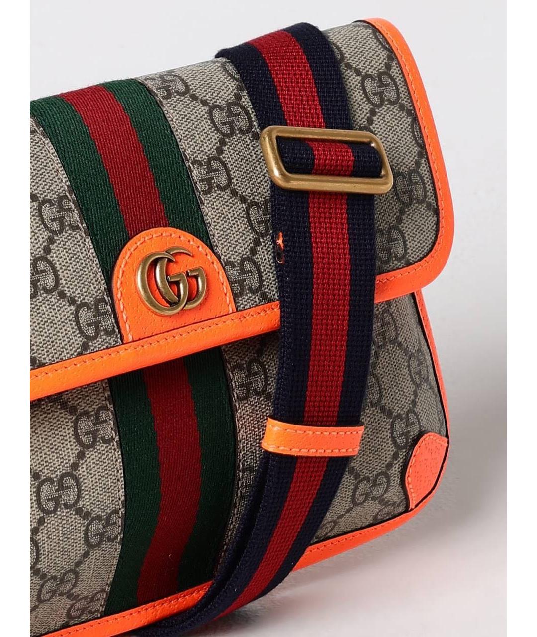 GUCCI Кожаная поясная сумка, фото 3