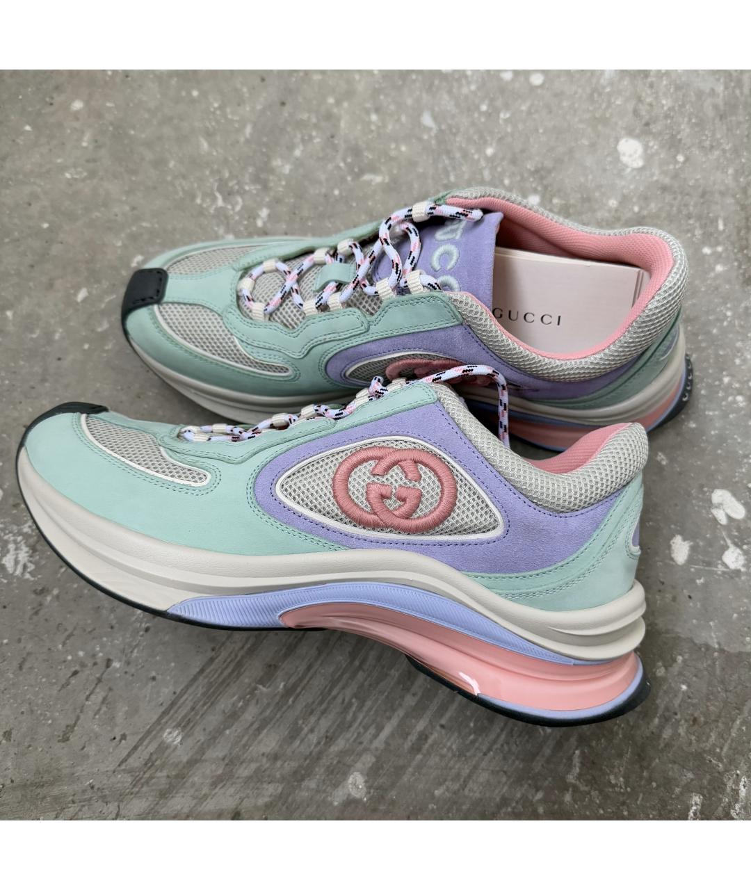 GUCCI Мульти кроссовки, фото 10
