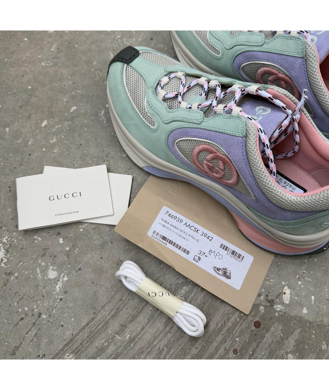 GUCCI Мульти кроссовки, фото 8