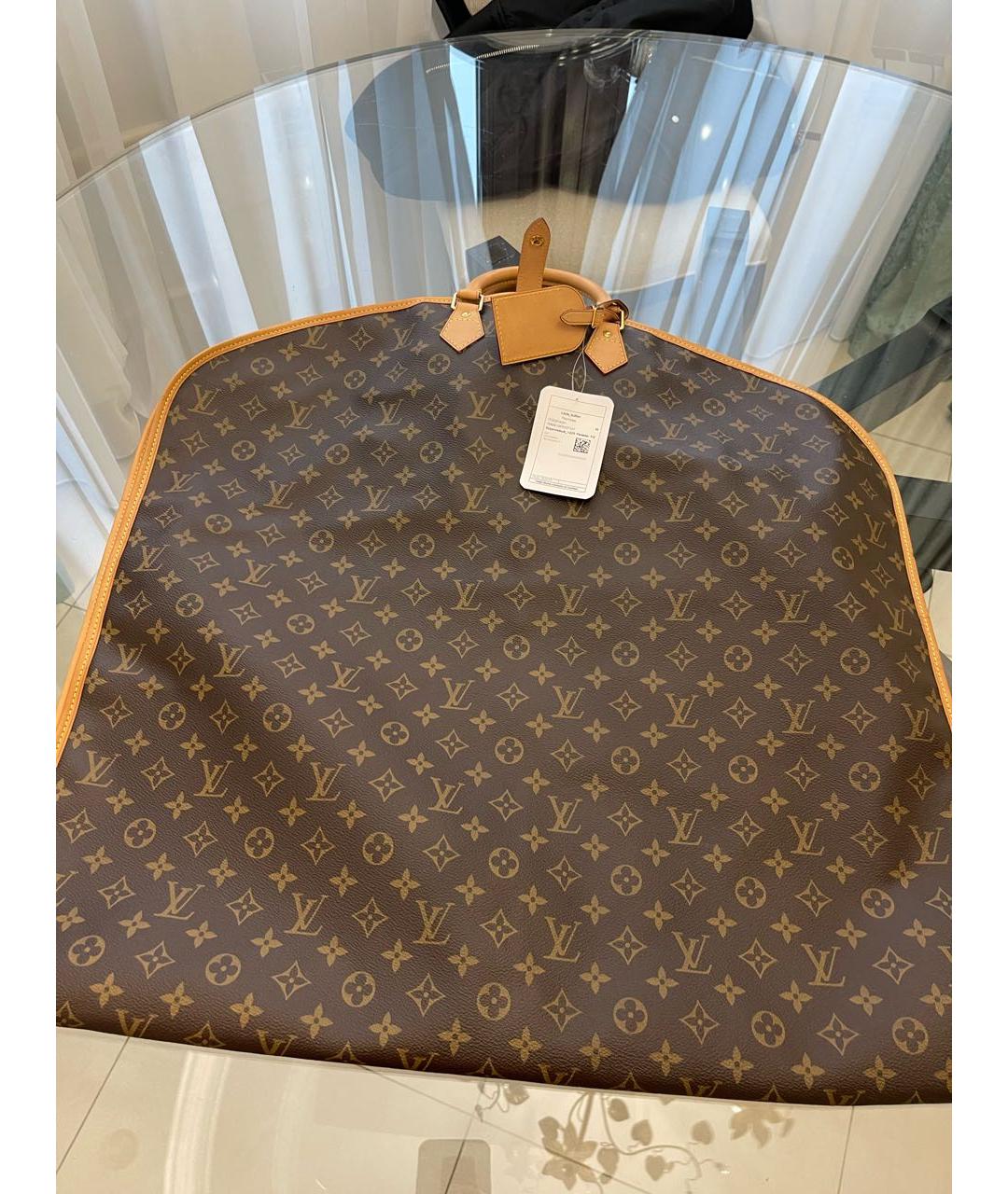 LOUIS VUITTON Коричневая дорожная/спортивная сумка, фото 5