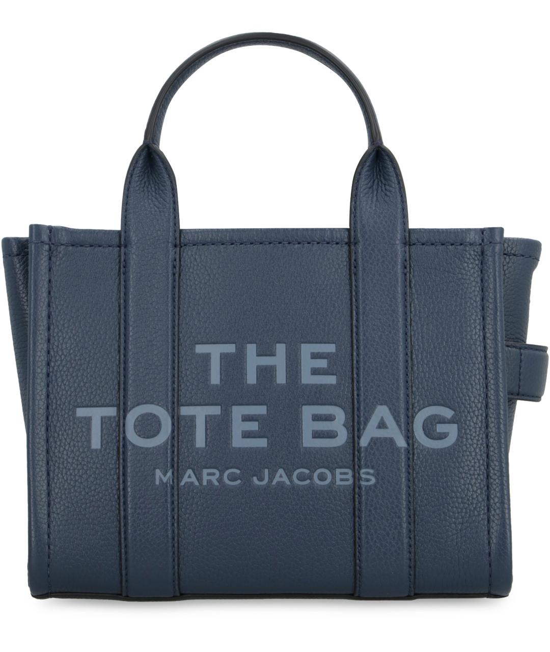 MARC JACOBS Синяя кожаная сумка тоут, фото 2