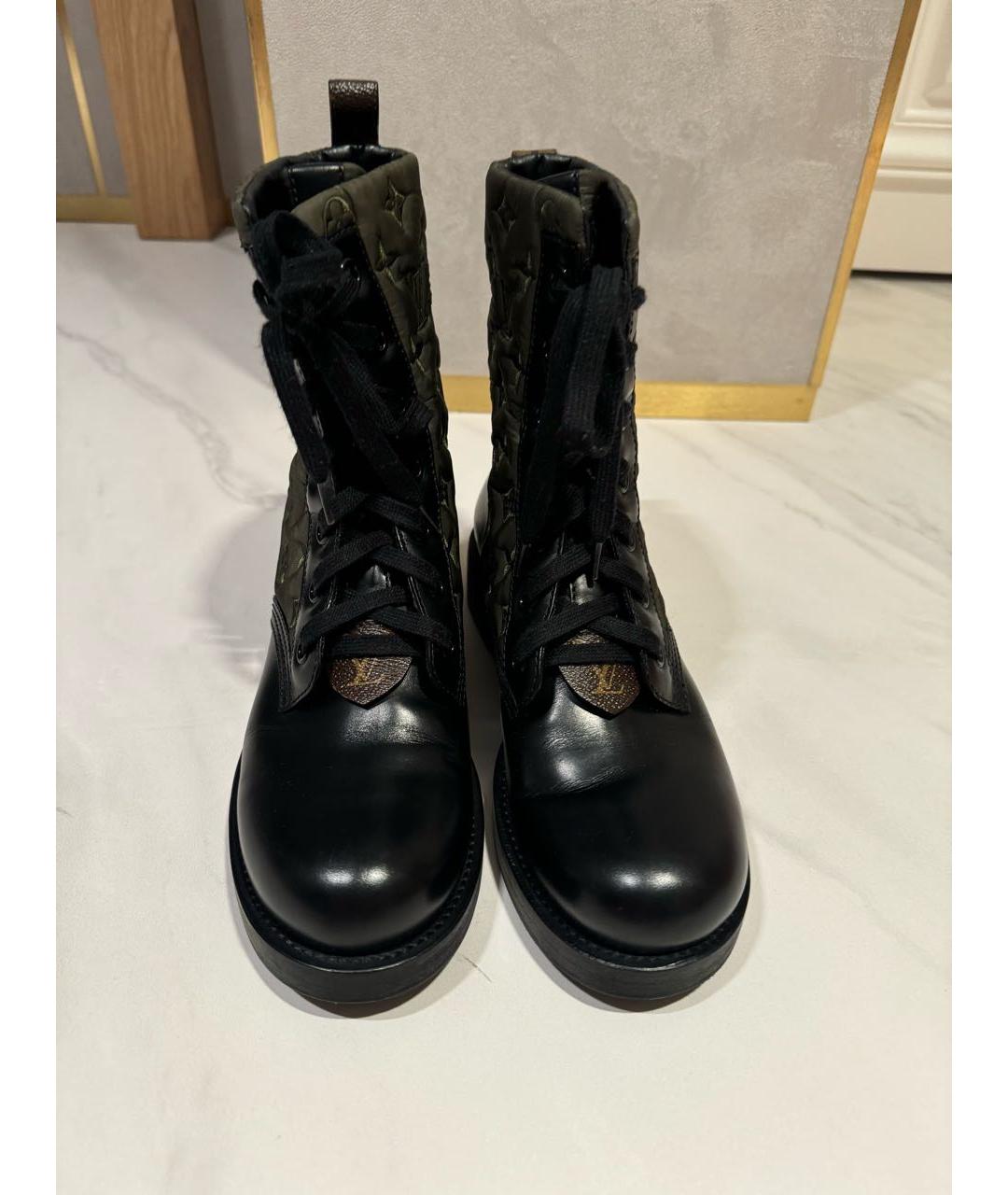 LOUIS VUITTON Мульти кожаные ботинки, фото 2