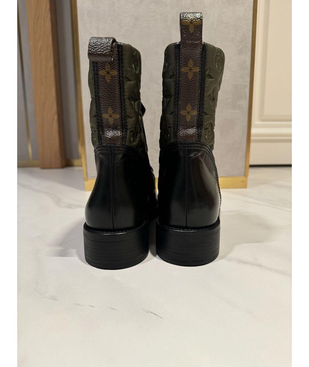 LOUIS VUITTON Мульти кожаные ботинки, фото 4