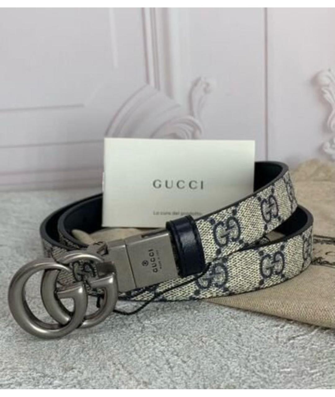 GUCCI Кожаный ремень, фото 5