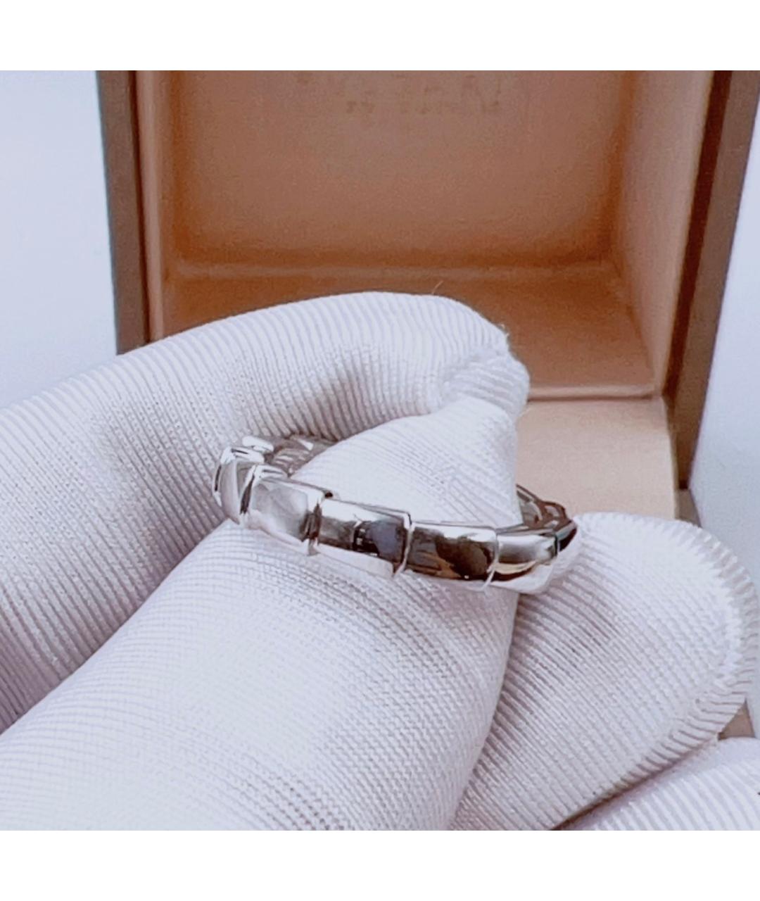 BVLGARI Белое кольцо из белого золота, фото 3