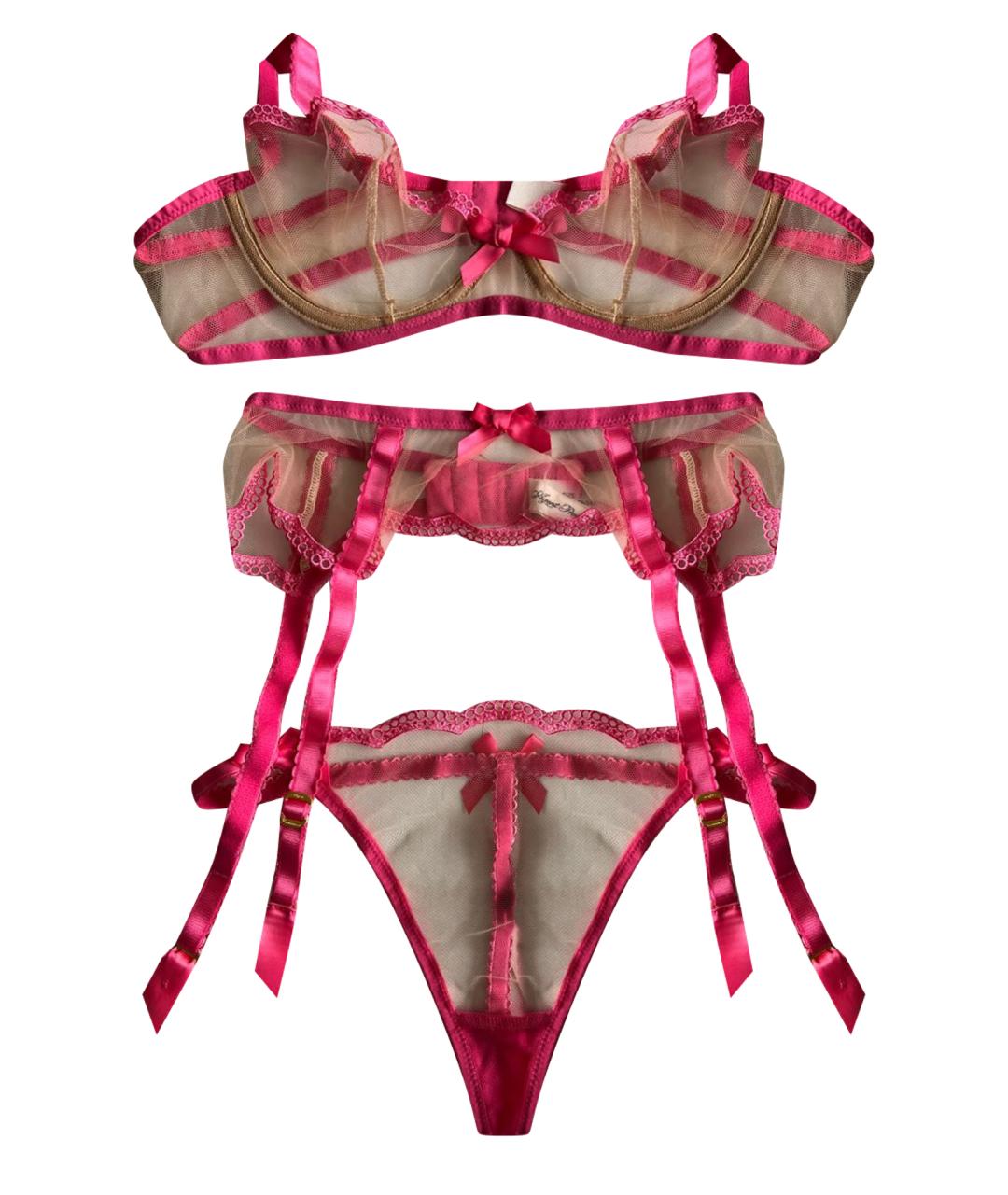 AGENT PROVOCATEUR Розовый комплекты, фото 1