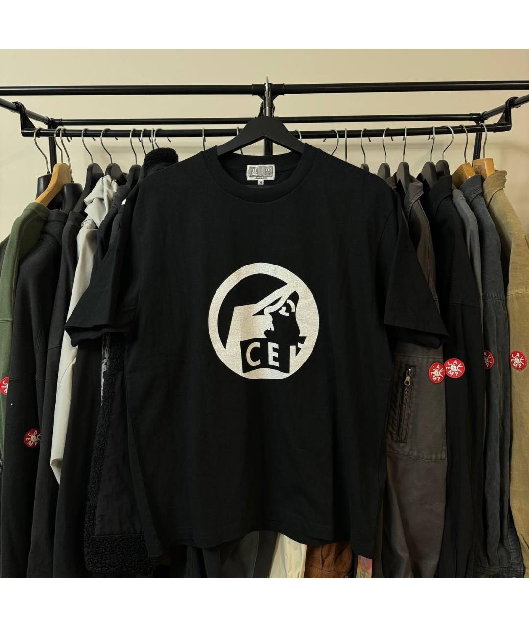 CAV EMPT Черная хлопковая футболка, фото 2