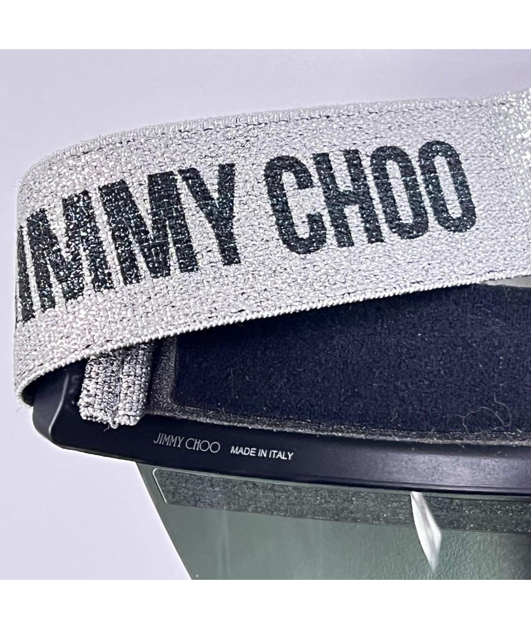 JIMMY CHOO Серебряные солнцезащитные очки, фото 5