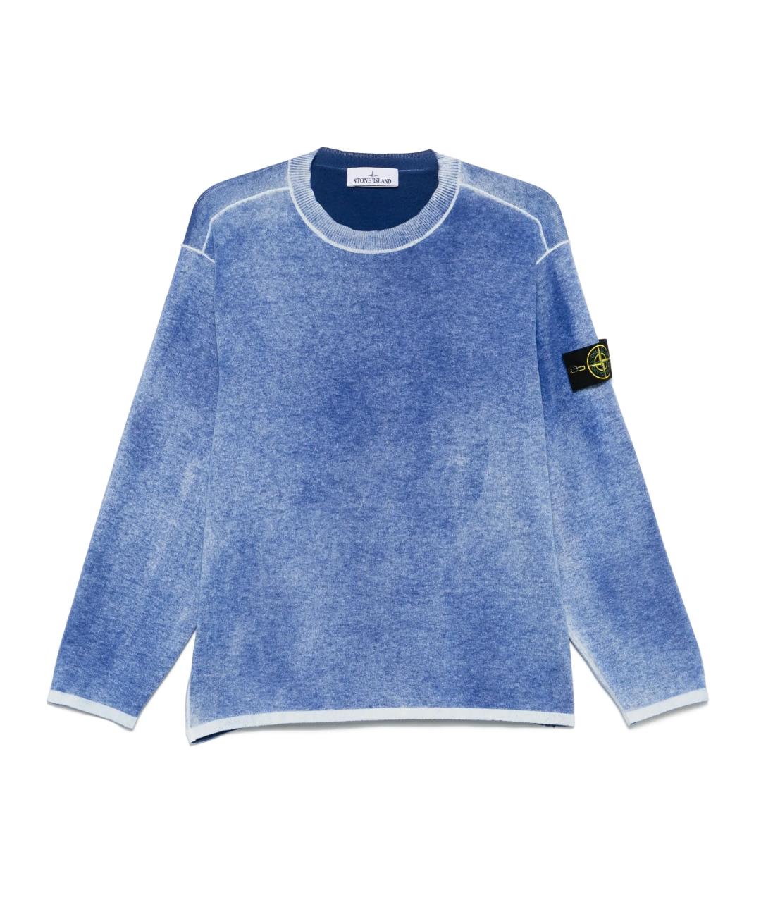 STONE ISLAND Синий джемпер / свитер, фото 1