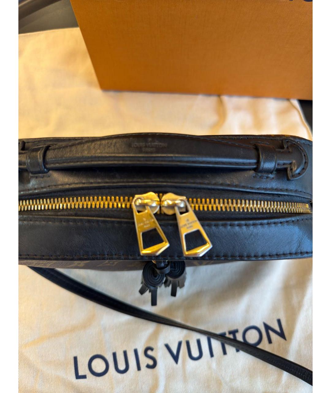 LOUIS VUITTON Коричневая сумка через плечо, фото 3