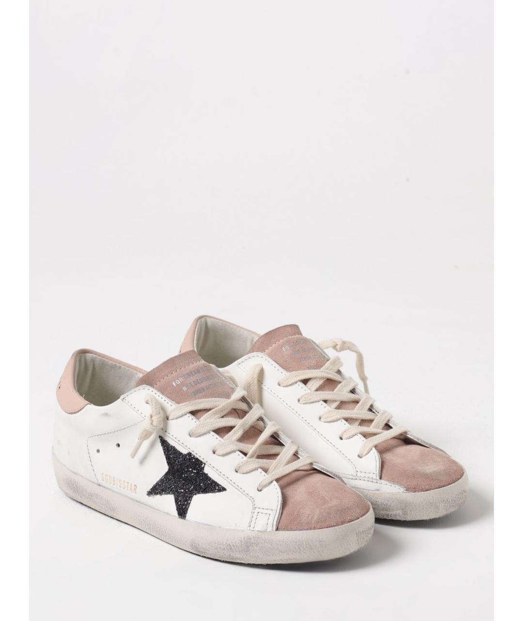 GOLDEN GOOSE DELUXE BRAND Мульти кожаные кеды, фото 2