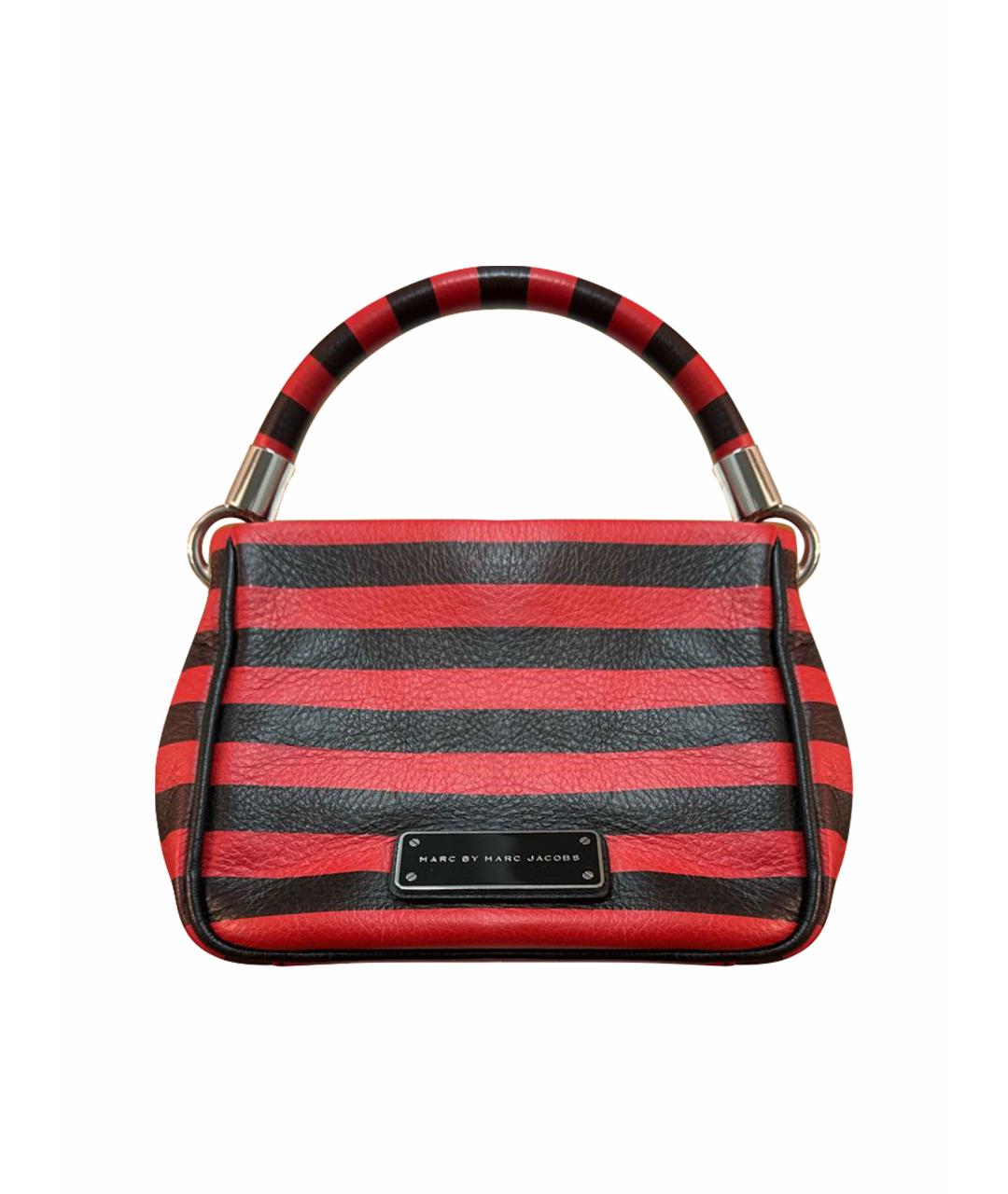 MARC BY MARC JACOBS Красная кожаная сумка через плечо, фото 1