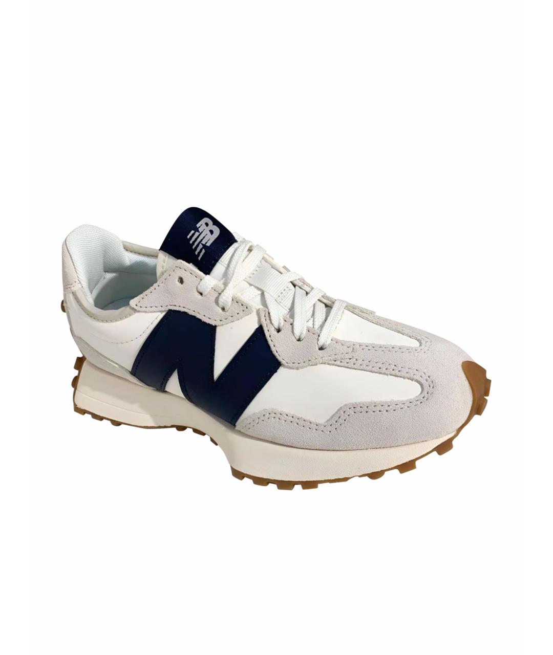 NEW BALANCE Бежевые кроссовки из искусственной кожи, фото 1