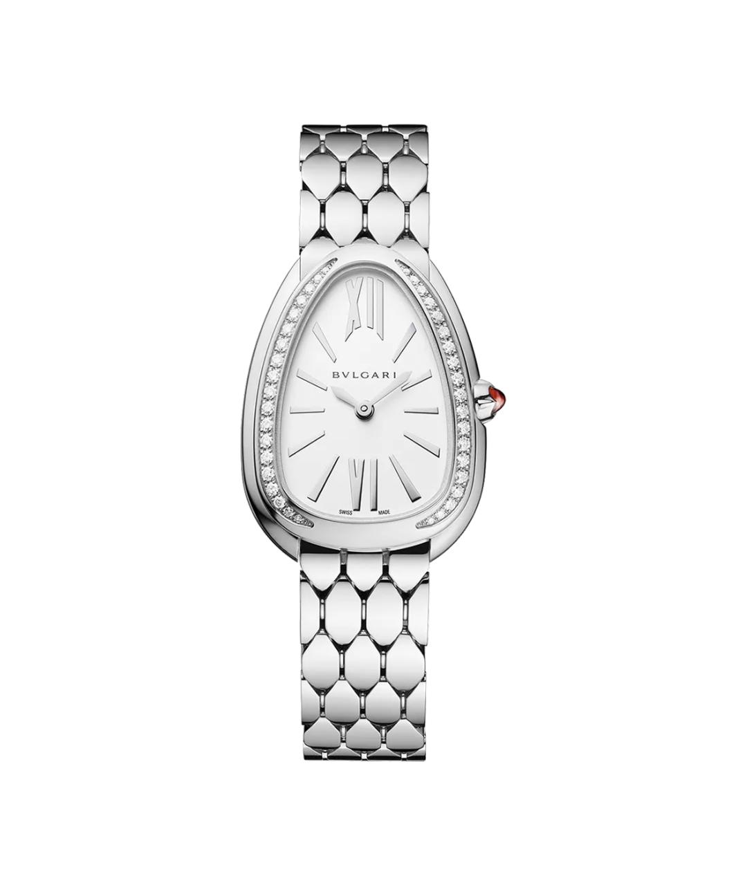 BVLGARI Белые часы, фото 3