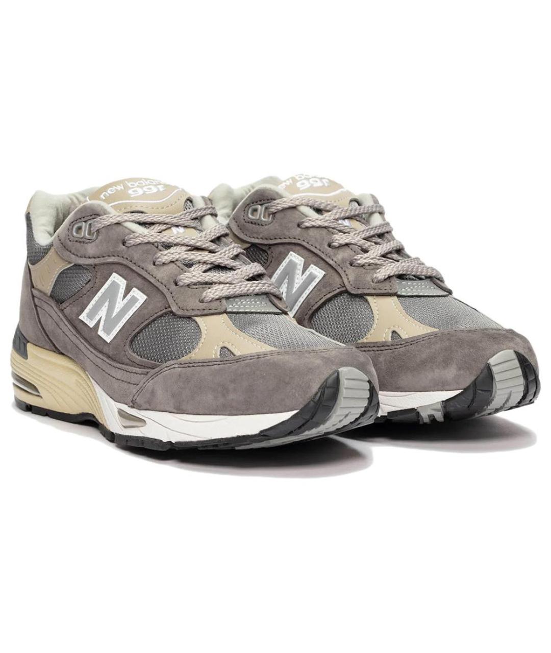 NEW BALANCE Серые кроссовки, фото 3