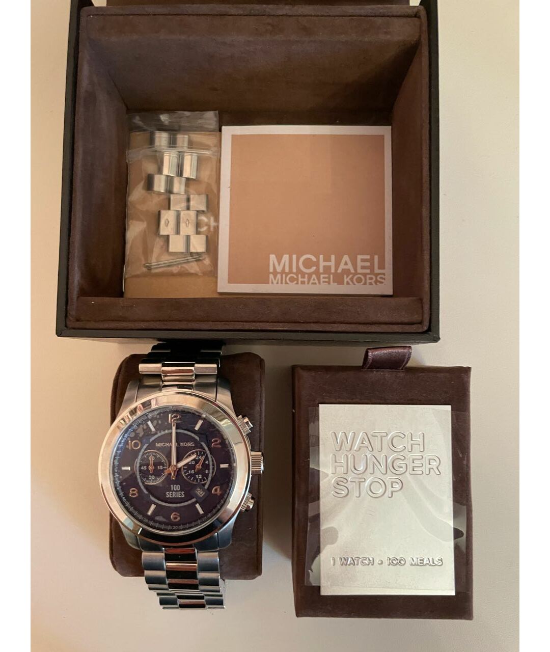 MICHAEL KORS Серебряные стальные часы, фото 4