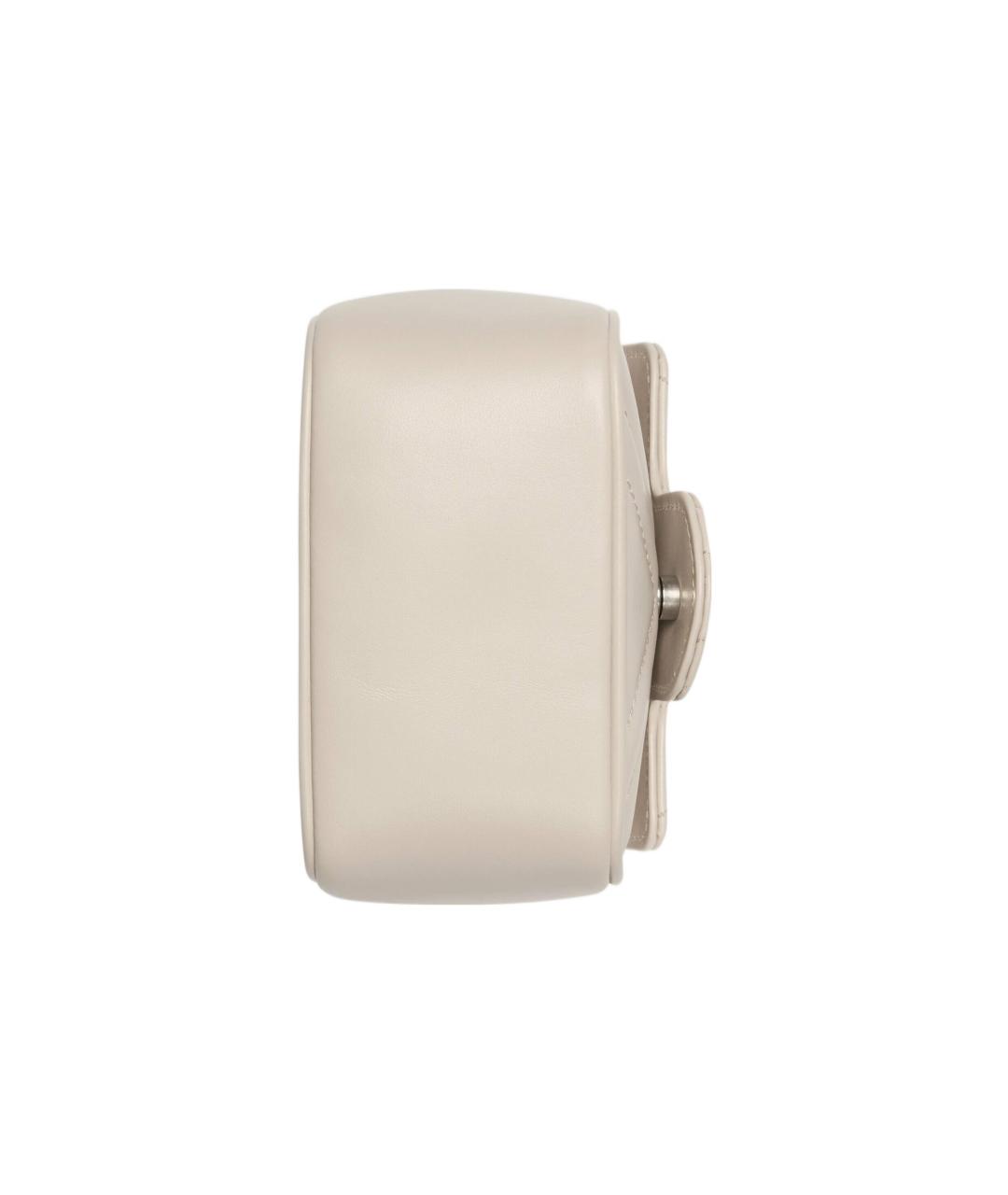 GUCCI Белая кожаная сумка через плечо, фото 8