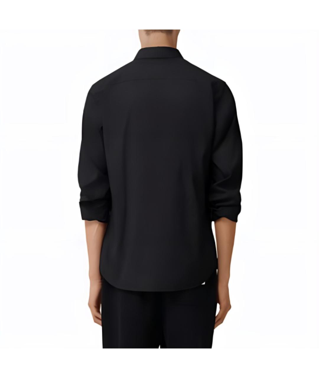 BURBERRY Черная кэжуал рубашка, фото 4