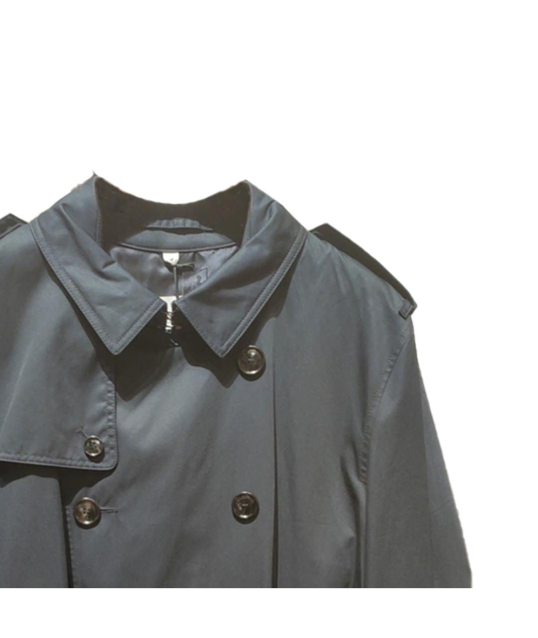 BURBERRY Серый тренч / плащ, фото 6