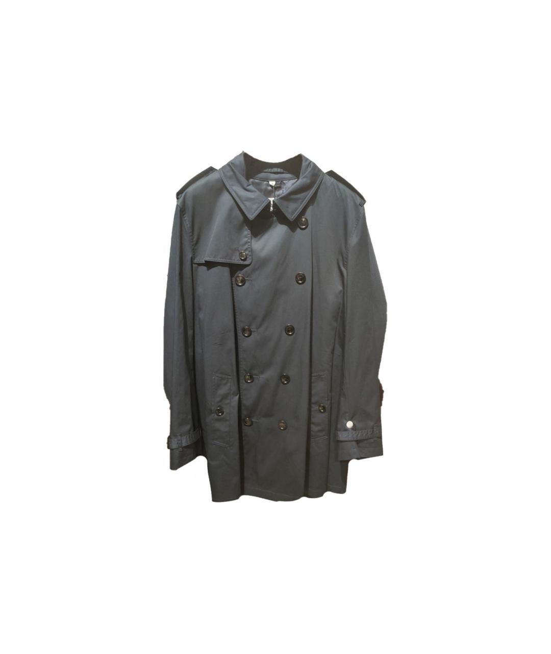 BURBERRY Серый тренч / плащ, фото 1