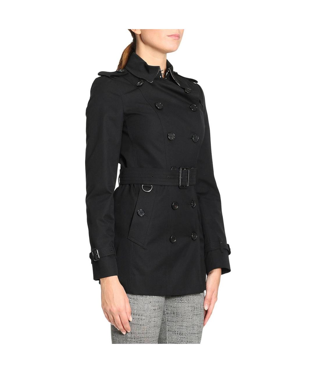 BURBERRY Черный тренч/плащ, фото 4