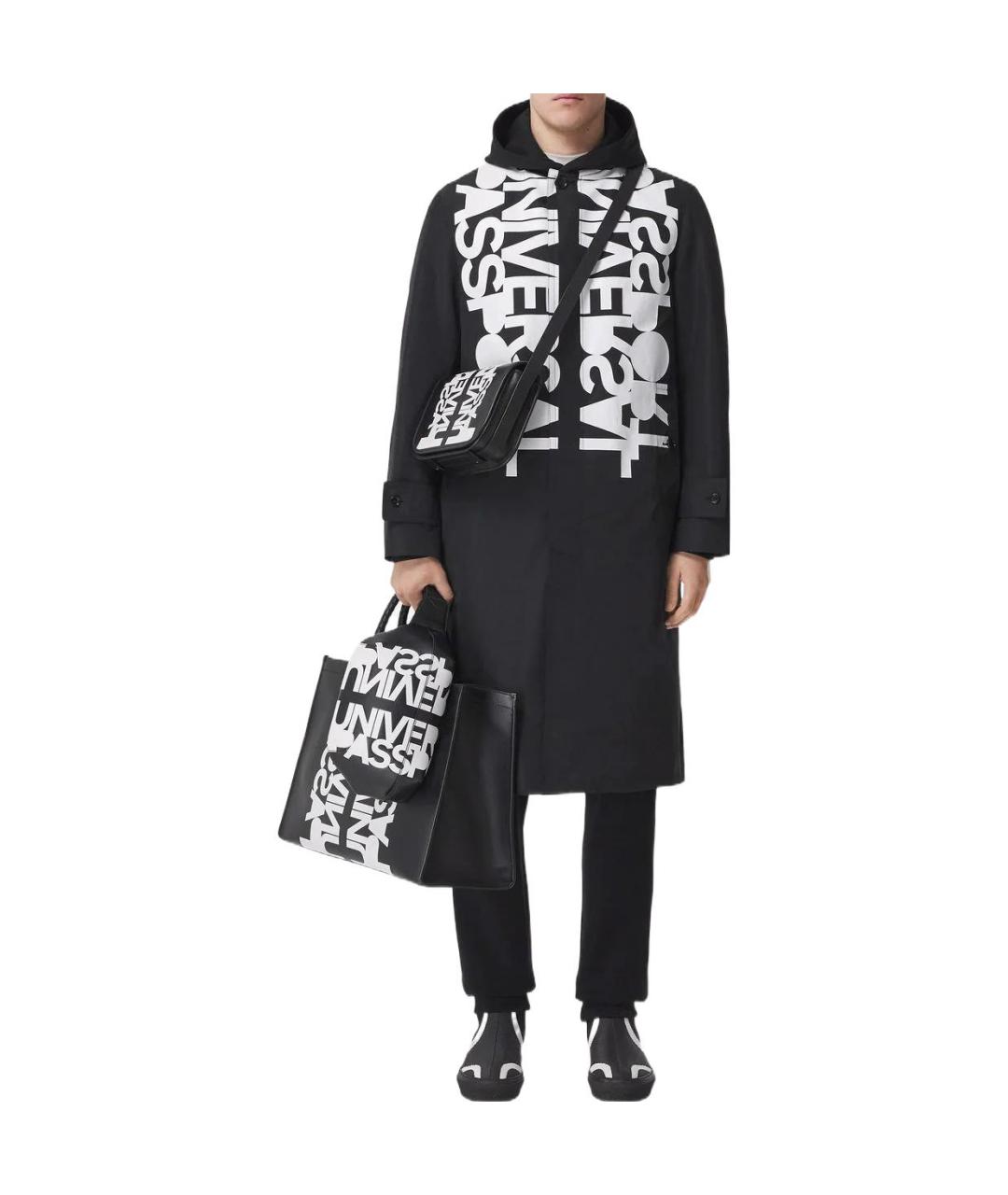 BURBERRY Черный тренч / плащ, фото 2