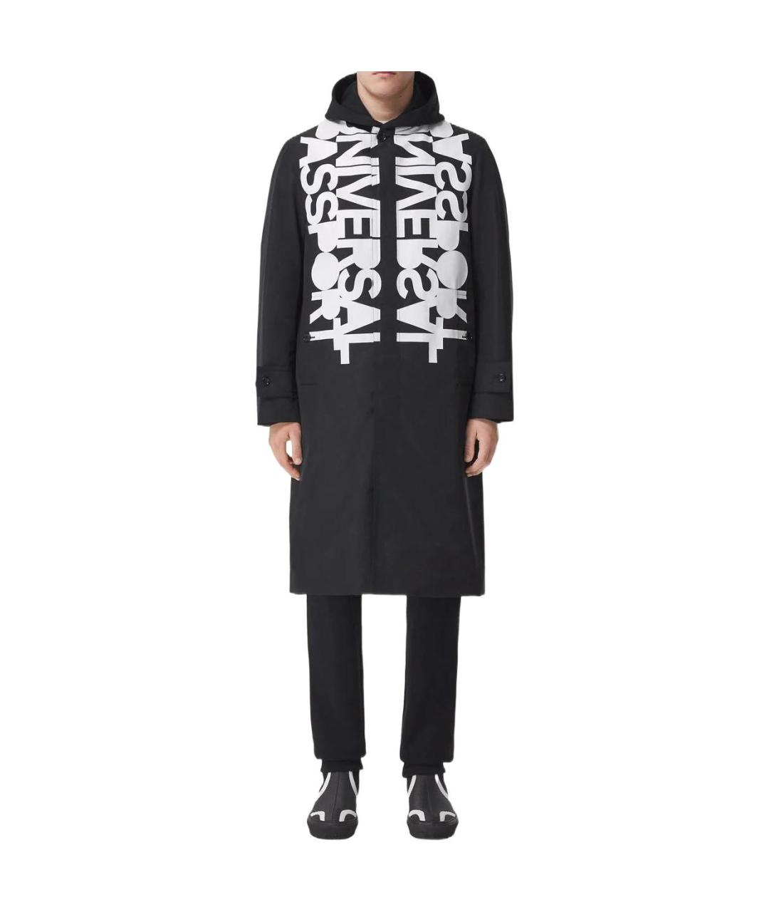 BURBERRY Черный тренч / плащ, фото 3
