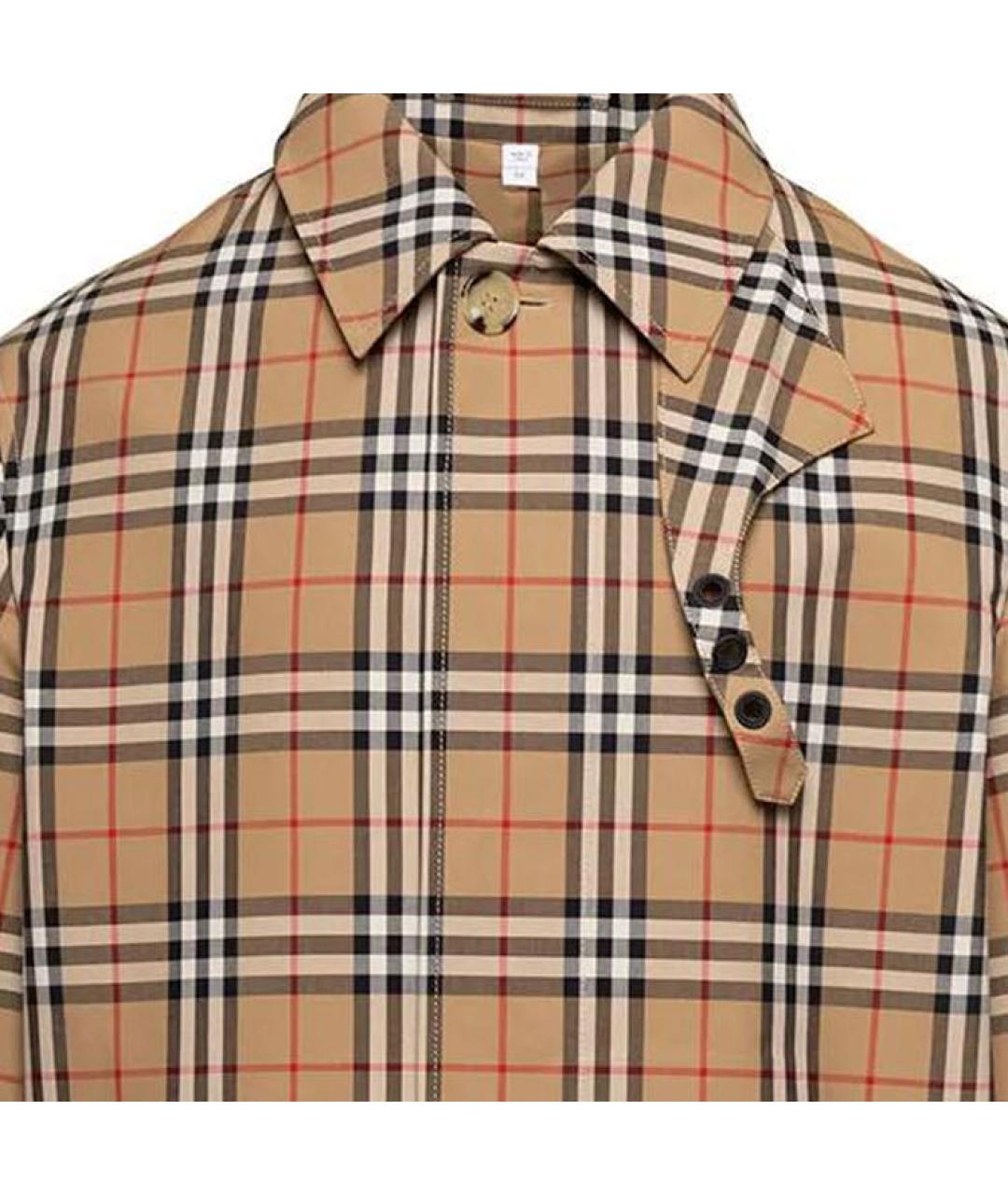 BURBERRY Бежевый тренч / плащ, фото 3