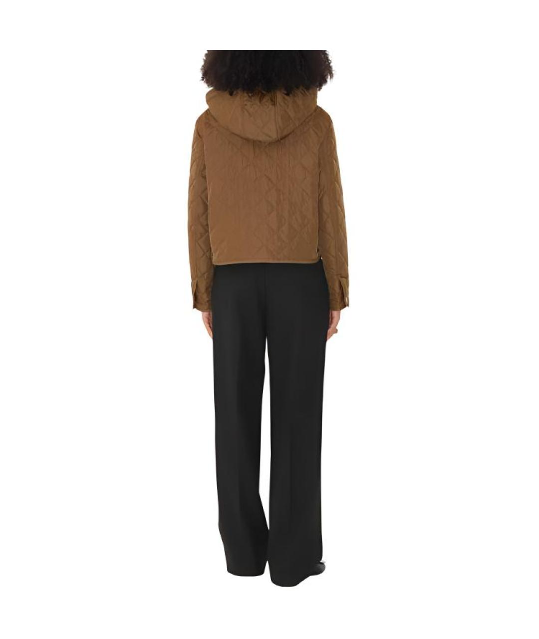 BURBERRY Коричневая куртка, фото 4