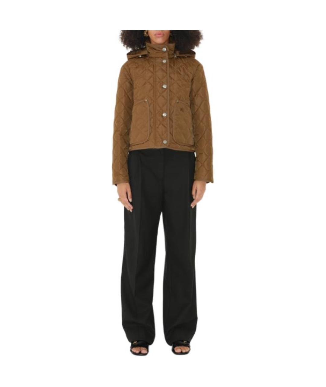 BURBERRY Коричневая куртка, фото 3